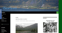 Desktop Screenshot of istorfjord.com
